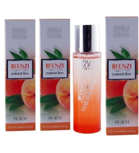 JFenzi Natural Line Brzoskwinia Peach 3szt+TESTER