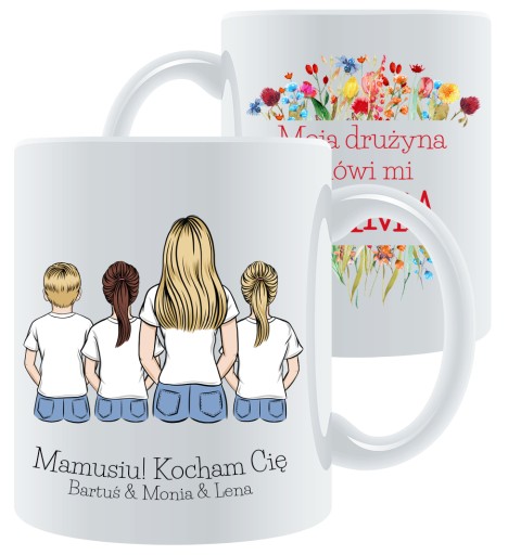 KUBEK Z TWOIM WŁASNYM NADRUKIEM PERSONALIZOWANY