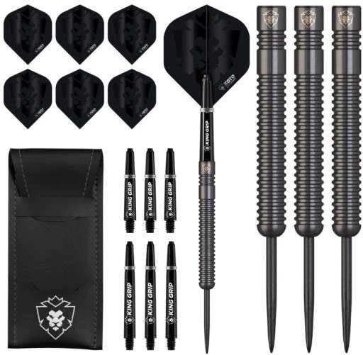 Profesjonalne Lotki do darta ( steel) 21 gr , 90% wolframu + skórzane etui