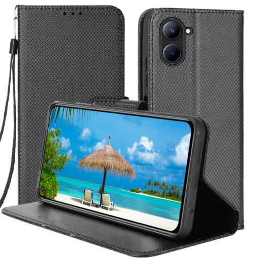ETUI Z KLAPKĄ OBUDOWA WALLET CASE DO REALME 10
