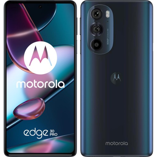 SMARTFON MOTOROLA EDGE 30 PRO 12/256 GB NIEBIESKI TELEFON + USB Z GWARANCJĄ