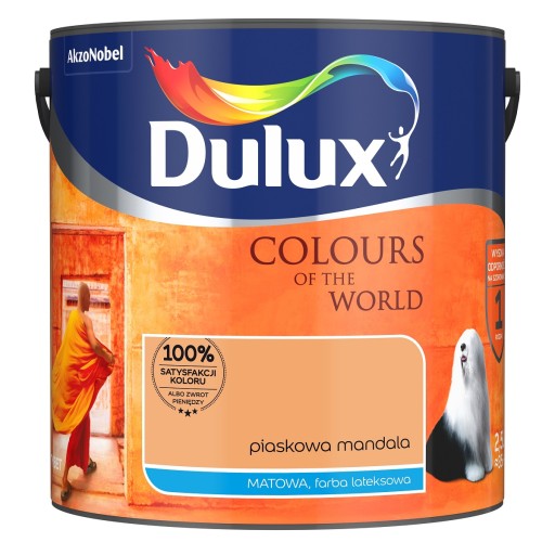 Piaskowa Mandala 2,5L Farba emulsyjna Dulux Kolory