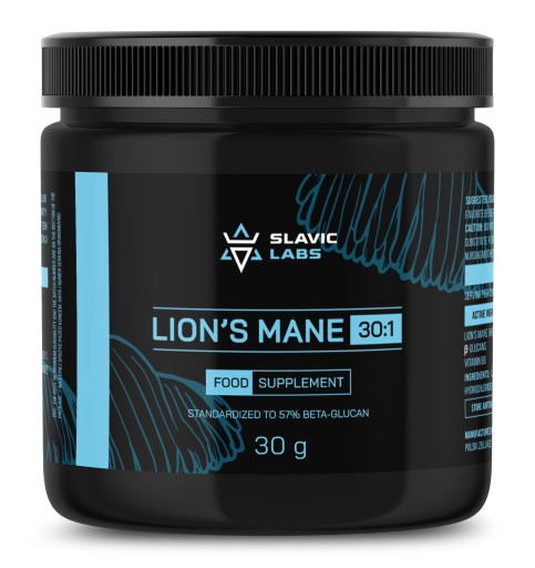 Lion's Mane Soplówka Jeżowata DER 30:1 30g Slavic Labs