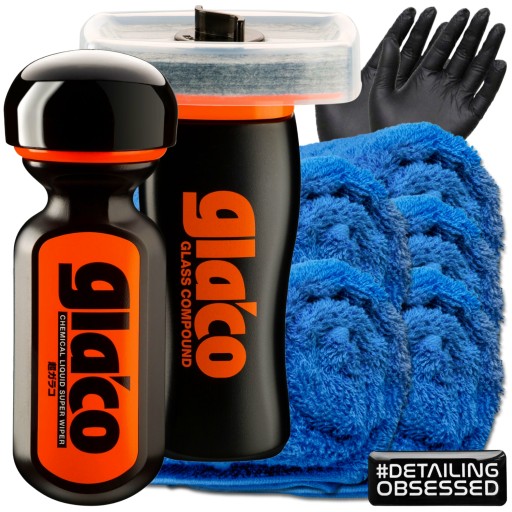 SOFT99 ULTRA GLACO + SOFT99 GLACO GLASS COMPOUND