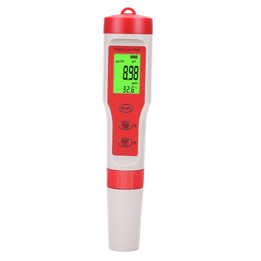 PROFESJONALNY MIERNIK TESTER PH TDS EC TEMP 4 W 1