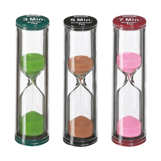MINUTNIK KUCHENNY timer do jajek KLEPSYDRY TEATIME K3