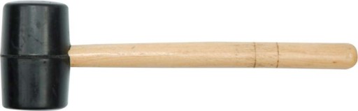 Młotek gumowy 450g trzonek drewniany