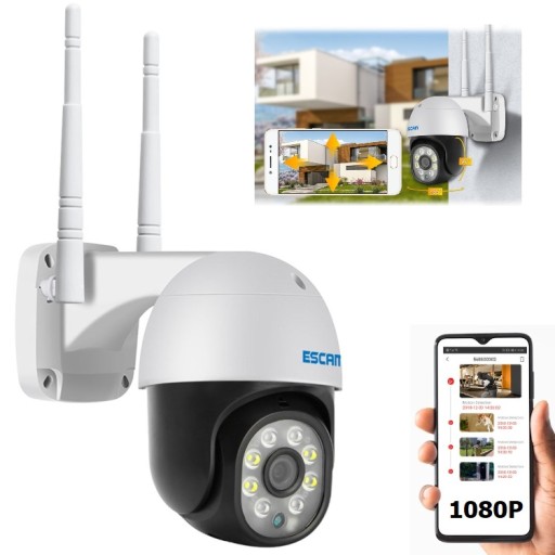 OBROTOWA KAMERA ZEWNĘTRZNA IP WIFI ZOOM FULL HD
