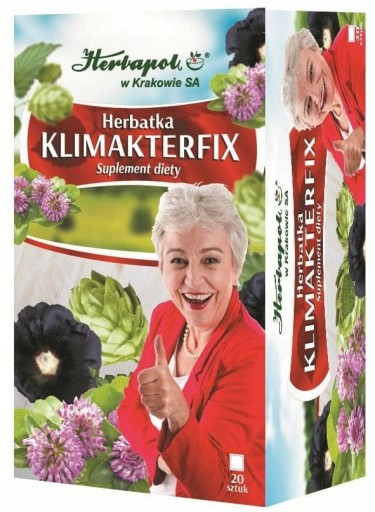 HERBAPOL Klimakterfix herbatka menopauza 20 sasz