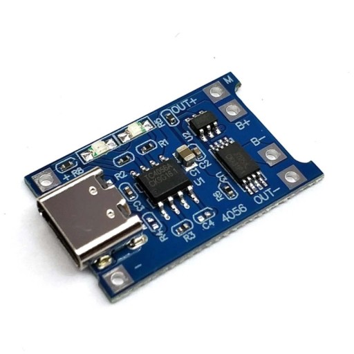 Moduł ładowarki Li-Ion TP4056 1A 5V USB C