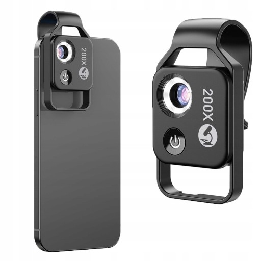 200X Mini Zoom HD mikroskop na telefon komórkowy