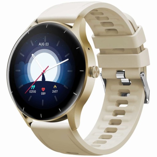Zegarek SMARTWATCH SMS kroki puls PL menu rozmowy