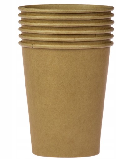 FSC Kubki papierowe kraftowe kpl 6 szt 250 ml