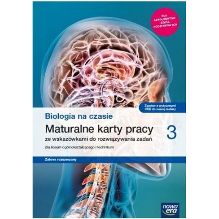 Biologia na czasie 3 Karty pracy ZR Nowa Era 2021