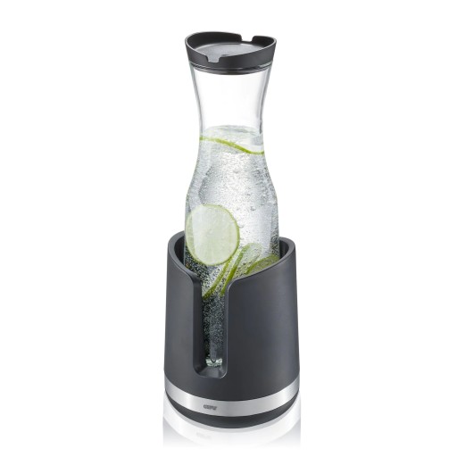 GEFU Smartline Cooler do butelek i karafki czarny mat