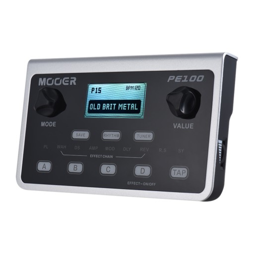 MOOER PE100 Portable Multi-effects Processor