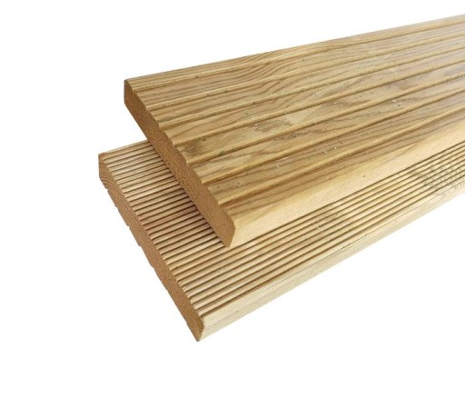 Deska tarasowa drewniana sosna 28 x 140 x 3000 mm