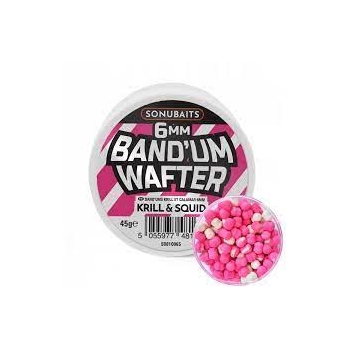 Sonubaits BandUm Wafters 6mm 45g Krill & Squid