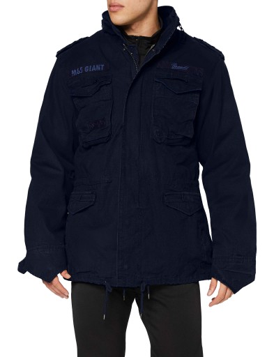 Brandit Kurtka męska M-65 Giant, granatowy, 5XL
