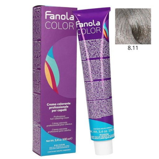 FANOLA Crema Colore 8.11 100ml farba do włosów
