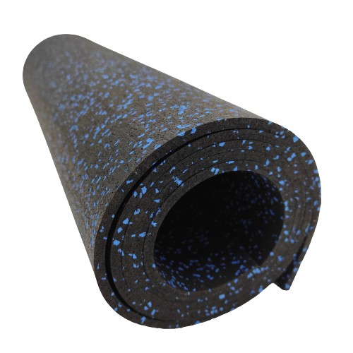 Nawierzchnia sportowa mata fitness WYKŁADZINA GUMOWA 1600x625x6mm niebieska