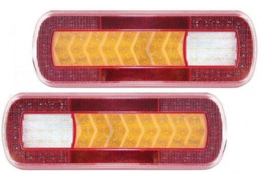 LAMPY DYNAMICZNY KIERUNEK ZESPOLONE TYLNE LED kpl