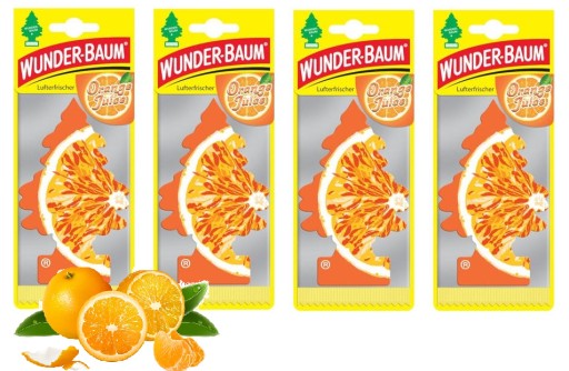 WUNDER BAUM ZAPACH CHOINKA ZAPACHOWA ORANGE JUICE