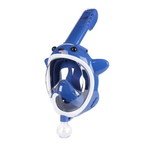 Maska Pełnotwarzowa Do Nurkowania Snorkelingu Dla Dzieci WIELORYB XS OceanX