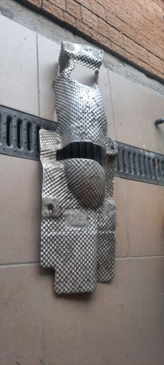Volkswagen 7H0825691C osłona termiczna tłumika T5