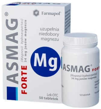 Asmag forte 50 tabletek