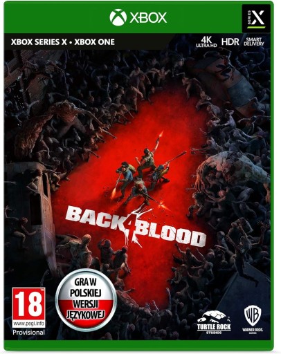 BACK 4 BLOOD Back4Blood - Nowa gra - XBOX ONE / Series X - PŁYTA - PL