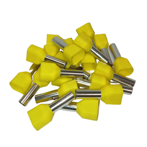 TULEJKA KABLOWA KOŃCÓWKA TULEJKOWA IZOLOWANA 2x6mm² - 14mm 100szt