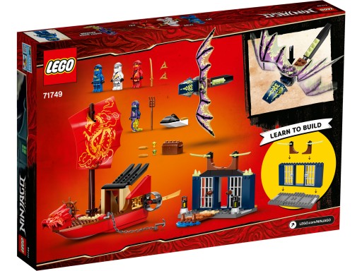 LEGO Ninjago Ostatni lot Perły Przeznaczenia 71749 - SUPER ZESTAW