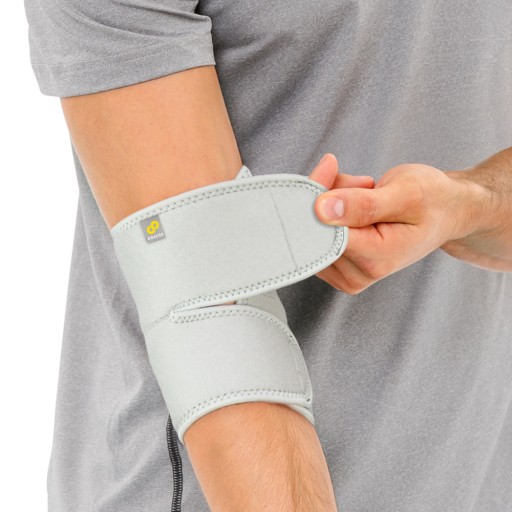 Bracoo ES10 Orteza Łokcia, Stabilizator Stawu Łokciowego, Szary,Uniwersalny