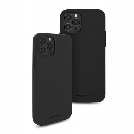 ETUI PLECKI IPHONE APPLE 13 MINI CZARNE SOFT MAT8