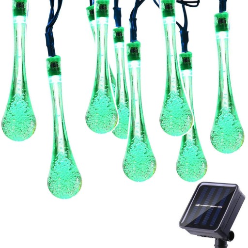 50 Led 7 M Lampki Solarne Ogrodowe Żarówka Lampa