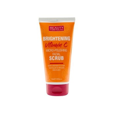BEAUTY FORMULAS peeling do twarzy z Wit. C 150 ml