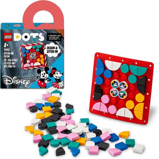 LEGO MICKEY MOUSE+MINNIE MOUSE STITCH-ON PATCH [KLOCKI]
