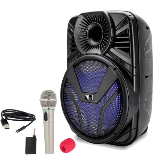 Głośnik Bluetooth z Mikrofonem USB MP3 Radio FM