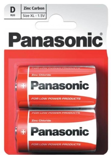 Bateria Panasonic D (R20) 2 szt.