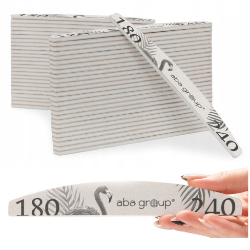 Aba Group Zestaw Pilników Łódka 180/240 Slim x50