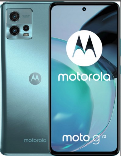 SMARTFON MOTOROLA MOTO G72 8+128GB POLAR BLUE