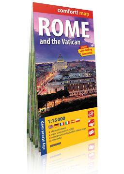 Rome & the Vatican plan laminowany