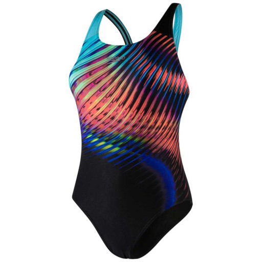 Strój Kąpielowy Damski Speedo Light Swirl Digital Powerback r.38