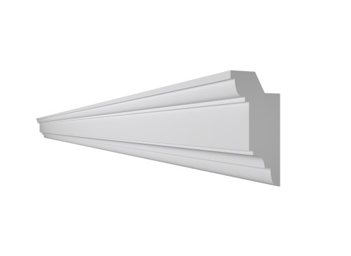 Gzyms oświetleniowy, listwa led, faseta, 10 cm, PO03