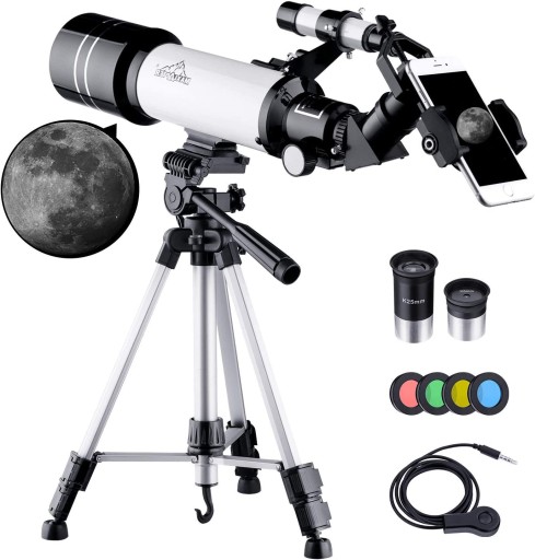 TELESKOP 70 MM REGULOWANY STATYW 47'' MAXLAPTER