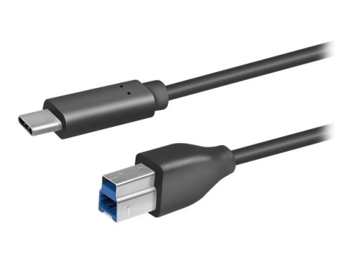 Kabel USB B 3.0 - USB C 3.0 (ver. 3.2) 5Gb/s - 1 m