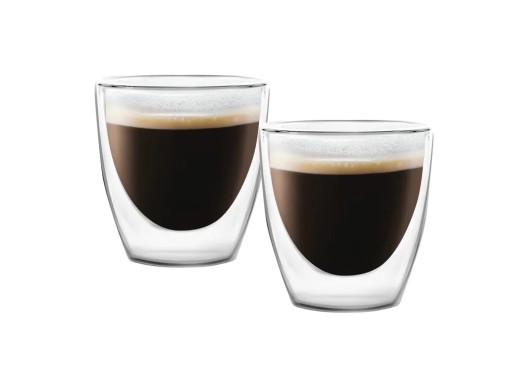 Szklanki termiczne do kawy espresso Vialli Design AMO 80ml 25837 (2szt.)