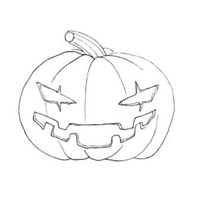 STEMPEL POLIMEROWY Dynia Halloween - Agateria