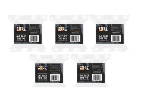ADBL One Shot Tire Pad Aplikator do opon 5 sztuk